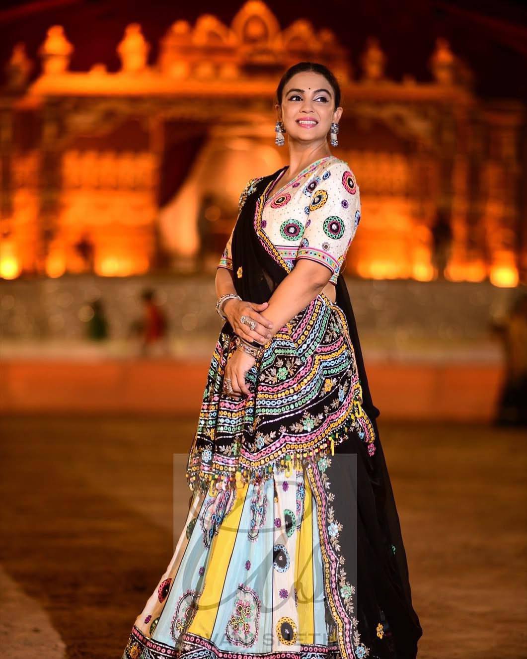 Multi Color Designer Digital Printed Navratri Lehenga Choli