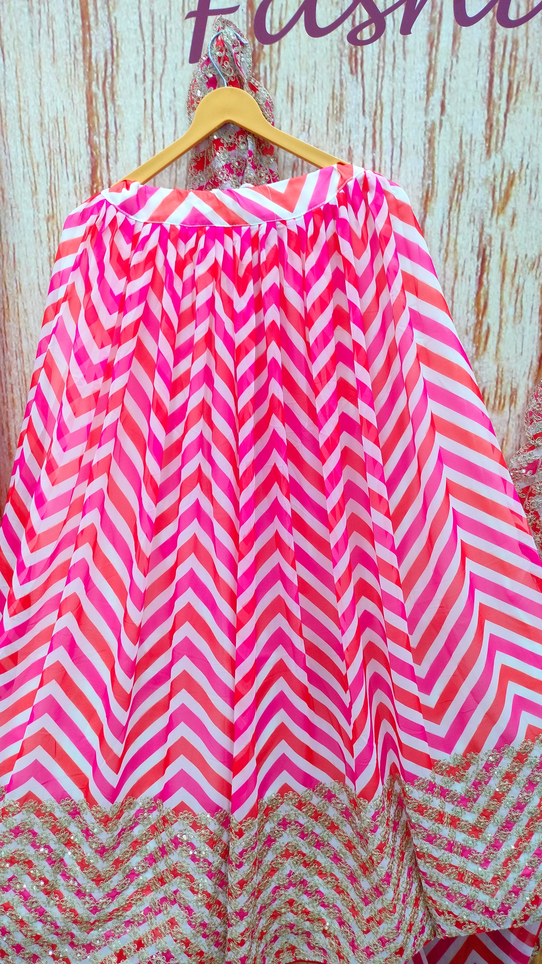 Trendy Designer Georgette Wedding Wear Sequins Lehenga Choli