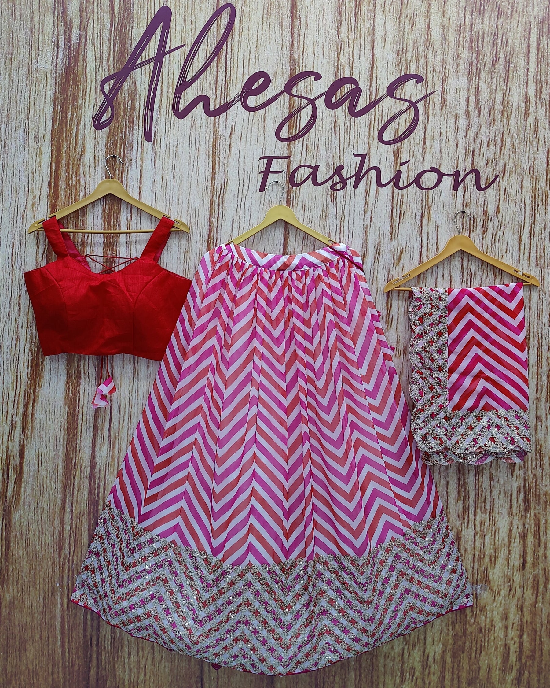 Trendy Designer Georgette Wedding Wear Sequins Lehenga Choli