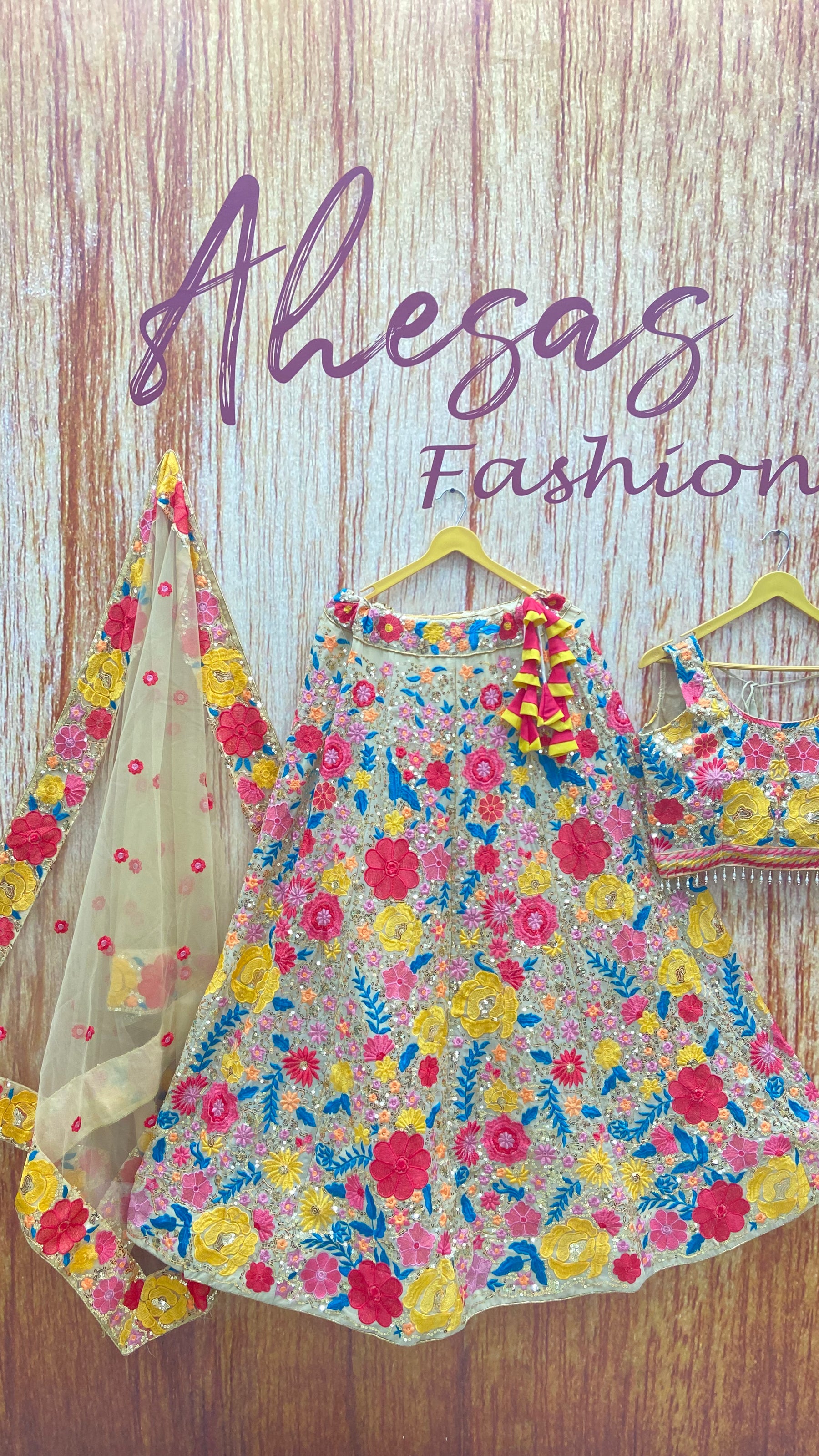 Floral Designer Trendy Party Wear Heavy Sequins Embroidery Lehenga Choli