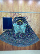 Blue Color Embroidered Sequins Work Designer Heavy Trendy Lehenga Choli