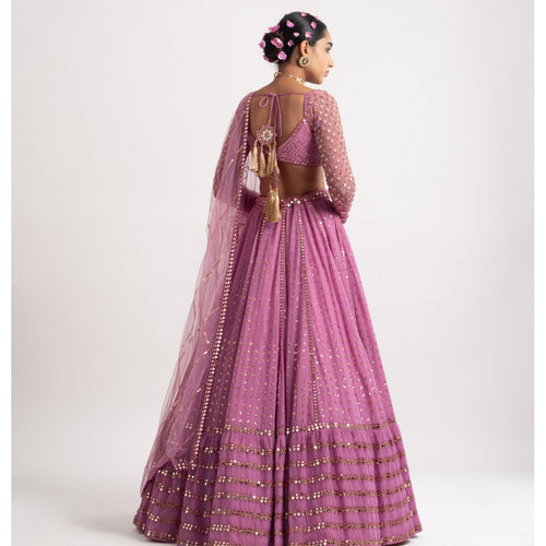 Pink Color Designer Trendy sequins  Embroidery Work Lehenga Choli