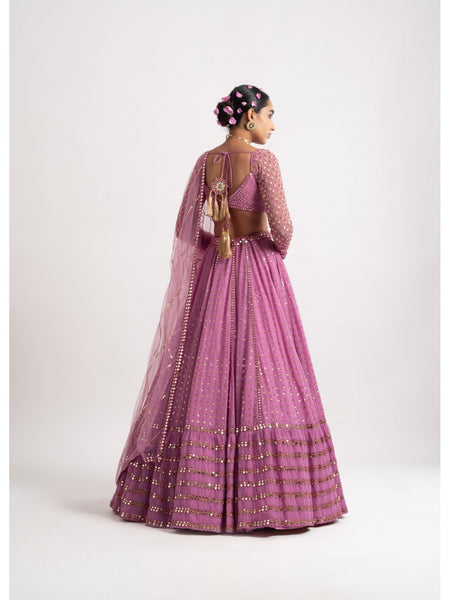 Pink Color Designer Trendy sequins  Embroidery Work Lehenga Choli