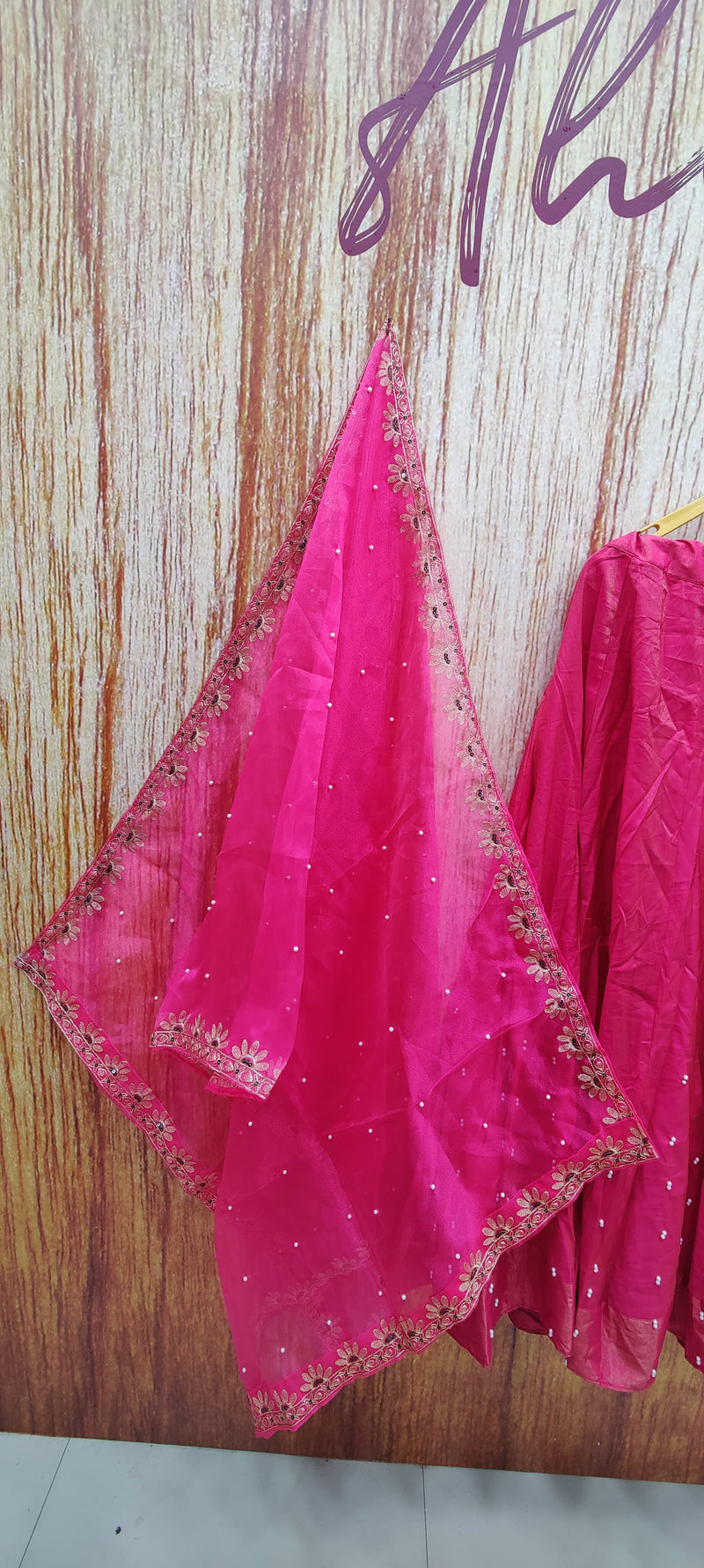 Pink Color Trending Designer Embroidered Lehenga With Top