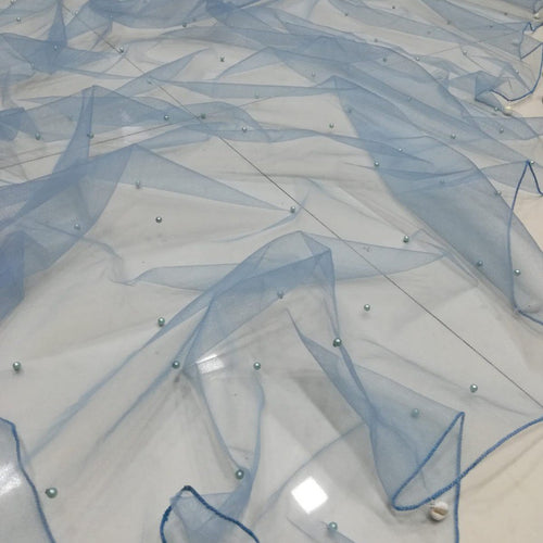 Blue Color Sequins with Thread Embroidery Work Designer Lehenga Choli