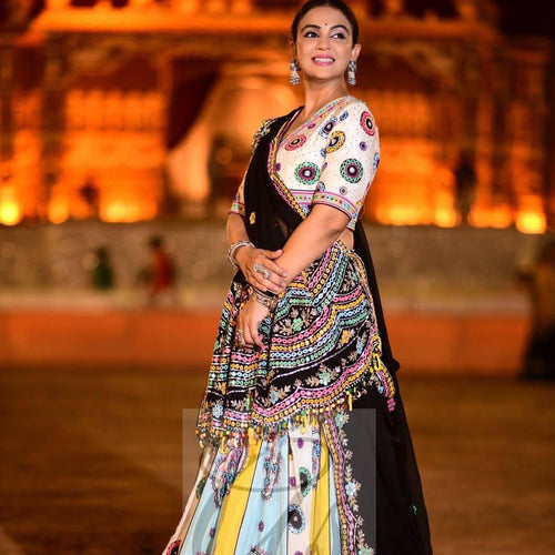 Multi Color Designer Digital Printed Navratri Lehenga Choli