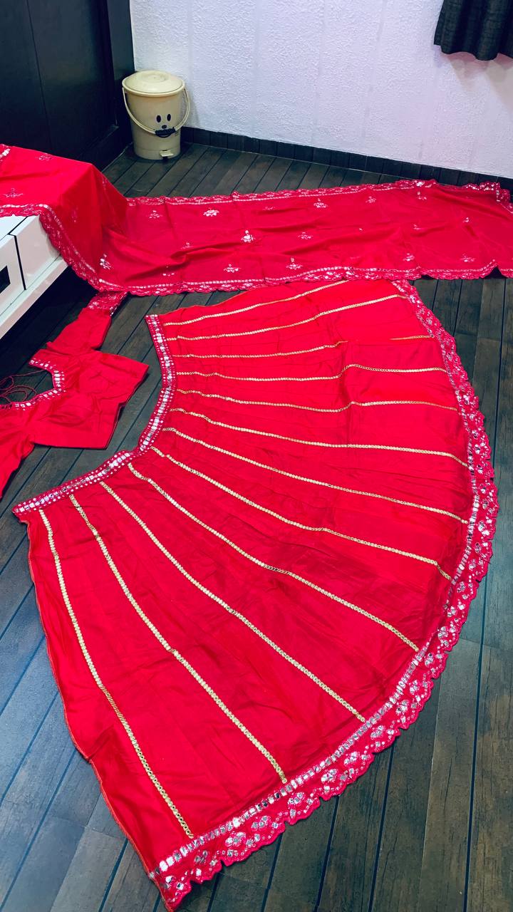 Pink Color Foil Paper Work Designer Lehenga Choli