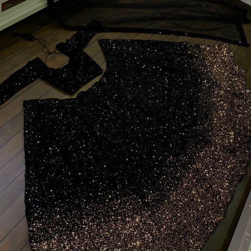 Black Color Heavy Sequence Work  Designer Lehenga Choli