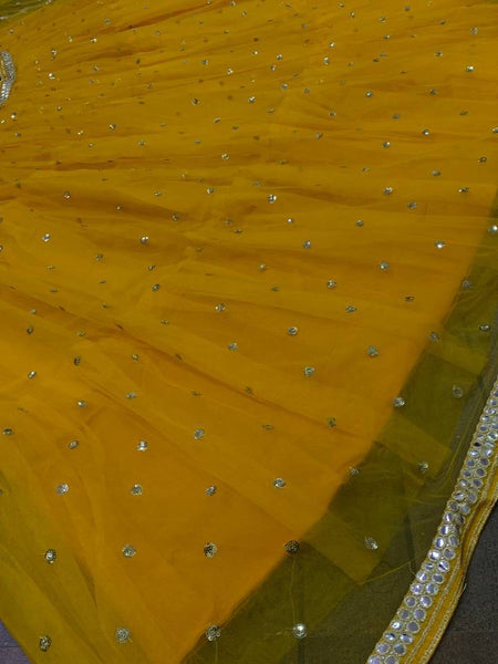 Yellow Color Heavy Sequence Work Haldi Specail Lehenga Choli