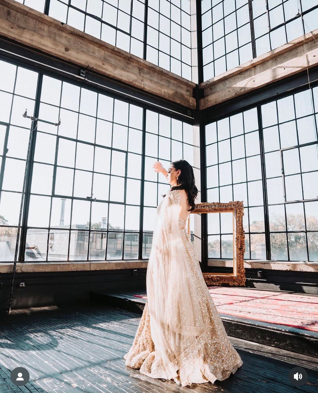 Golden Color Heavy Sequence Work  Designer Lehenga Choli