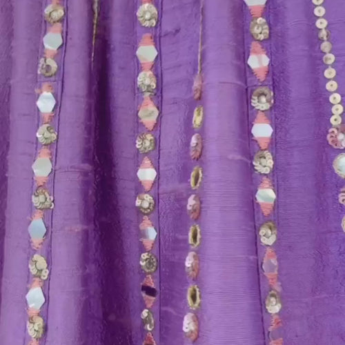 Purple Color Treanding Thread With Sequence Work Designer Lehenga Choli