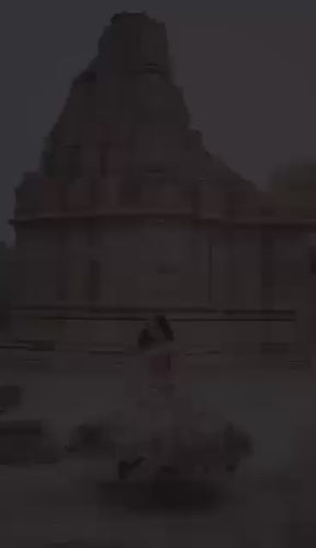 Off White Color Digital Printed Muslin Cotton Navratri Lehenga Choli