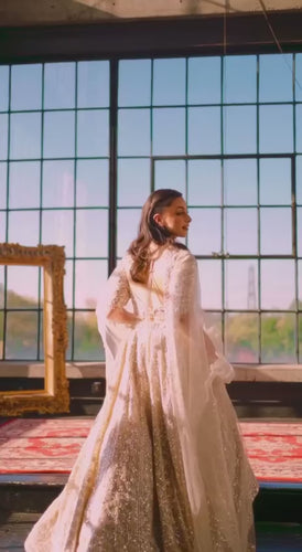 Golden Color Heavy Sequence Work  Designer Lehenga Choli