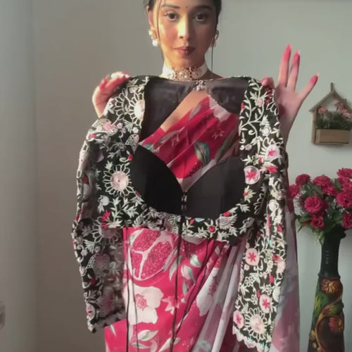 Black Color Thread With Embroidery  Work  Designer Lehenga Choli